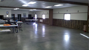 Inside the DeSoto Building Front Door