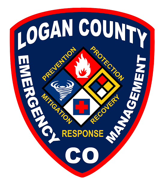 Logan County Emergency Manager Shield Logo