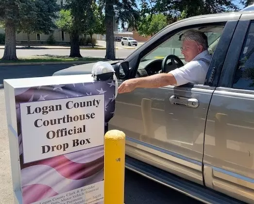 Logan County Courthouse Official Drop Box